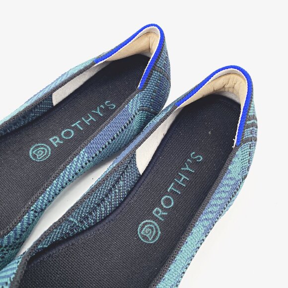 Rothy's The Flat in Pine Plaid - Picture 5 of 11